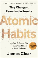 Atomic Habits by James Clear – Hardcover, #1 New York Times Bestseller on Building Good Habits