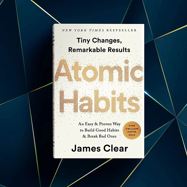 Atomic Habits by James Clear – Hardcover, #1 New York Times Bestseller on Building Good Habits