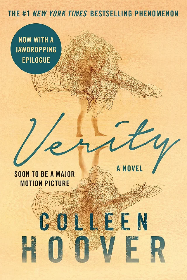 Verity by Colleen Hoover – Paperback Psychological Thriller, Sprayed-Edges Edition