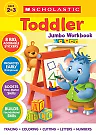 Scholastic Toddler Jumbo Workbook – 320-Page Early Learning Activity Book (Ages 2–3)