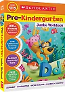 Scholastic Pre-K Jumbo Workbook – 300+ Pages of Kindergarten Readiness Activities (Ages 3–5)