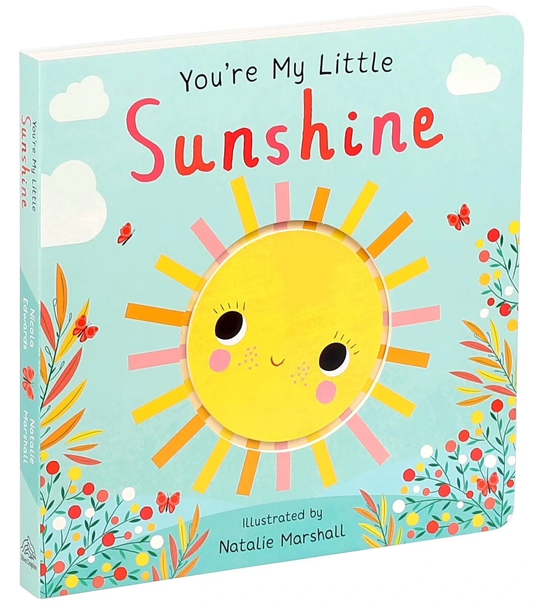 You're My Little Sunshine by Nicola Edwards – Touch-and-Feel Board Book (You're My Little Series)