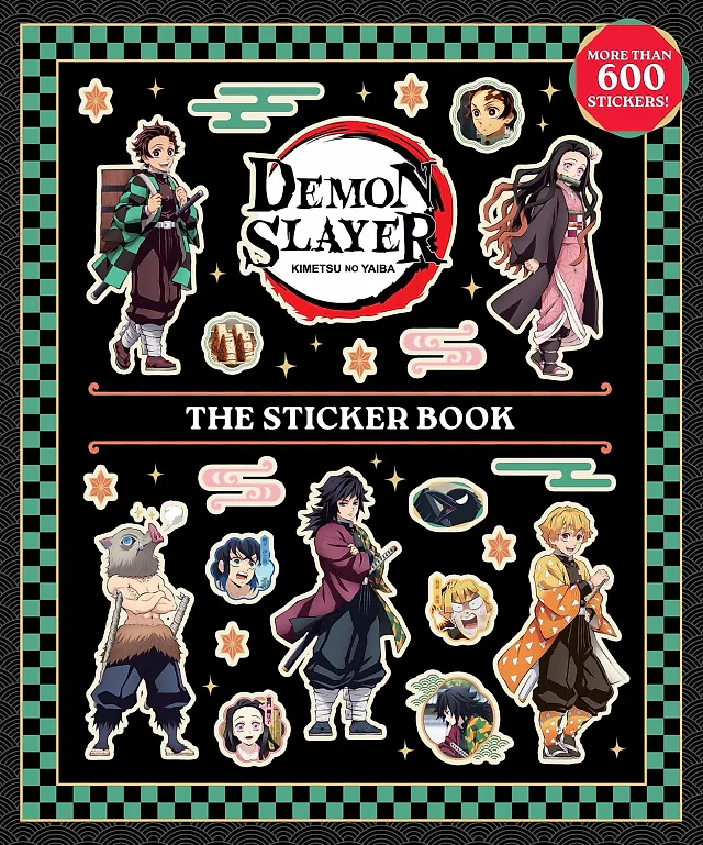 Demon Slayer: Kimetsu no Yaiba Official Sticker Book – 600+ Full-Color Stickers (Season 4 Characters)