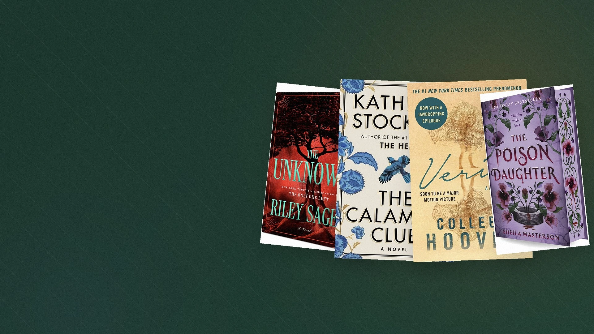 Real books. A short list. Run from Iowa.